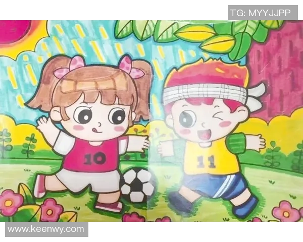 球星与足球的艺术碰撞精彩瞬间：绘画呈现传奇人物的动感与魅力